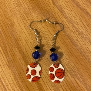 Basketball Earrings